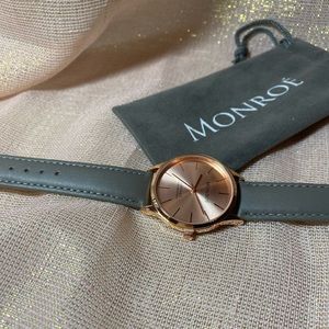 BRAND NEW! Monroé Watch: Sunburst Solérose